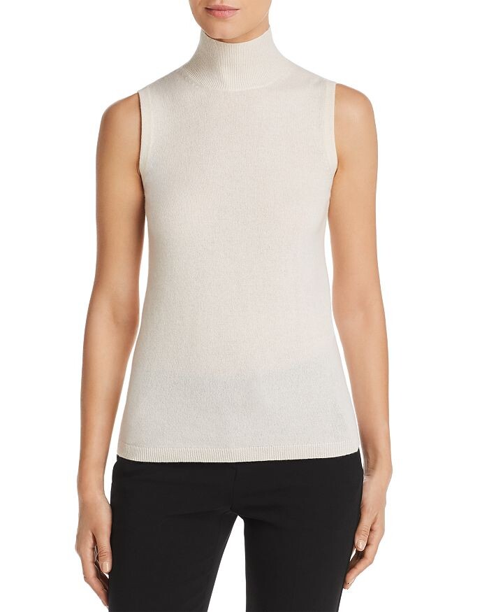 

Кашемировый свитер без рукавов — 100% эксклюзив C by Bloomingdale's Cashmere, Белый, Кашемировый свитер без рукавов — 100% эксклюзив C by Bloomingdale's Cashmere