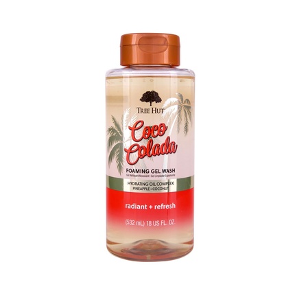 

Coco Colada Radiant & Refresh Пенящийся гель для умывания 18 унций Tree Hut