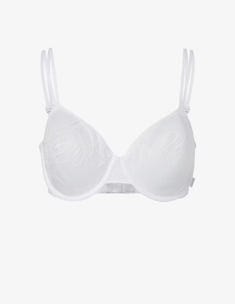 

Бюстгальтер пуш-ап с деми-подкладкой Calvin Klein, белый