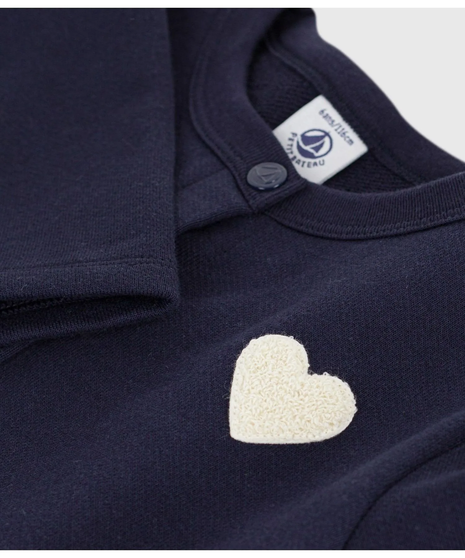 Толстовка кардиган PETIT BATEAU, Navy — фото 4