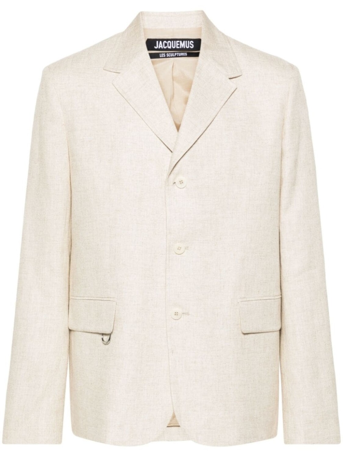 

Jacquemus пиджак La Veste Cabri, нейтральный цвет