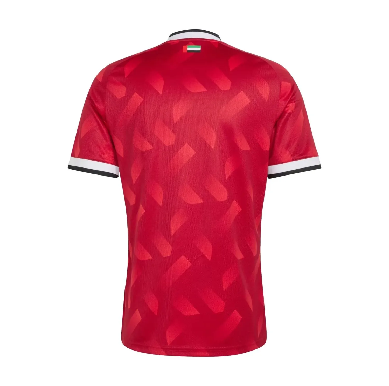 Гостевая футболка Adidas Объединенные Арабские Эмираты, номер 26, цвет «Team Collegiate Red» — фото 2