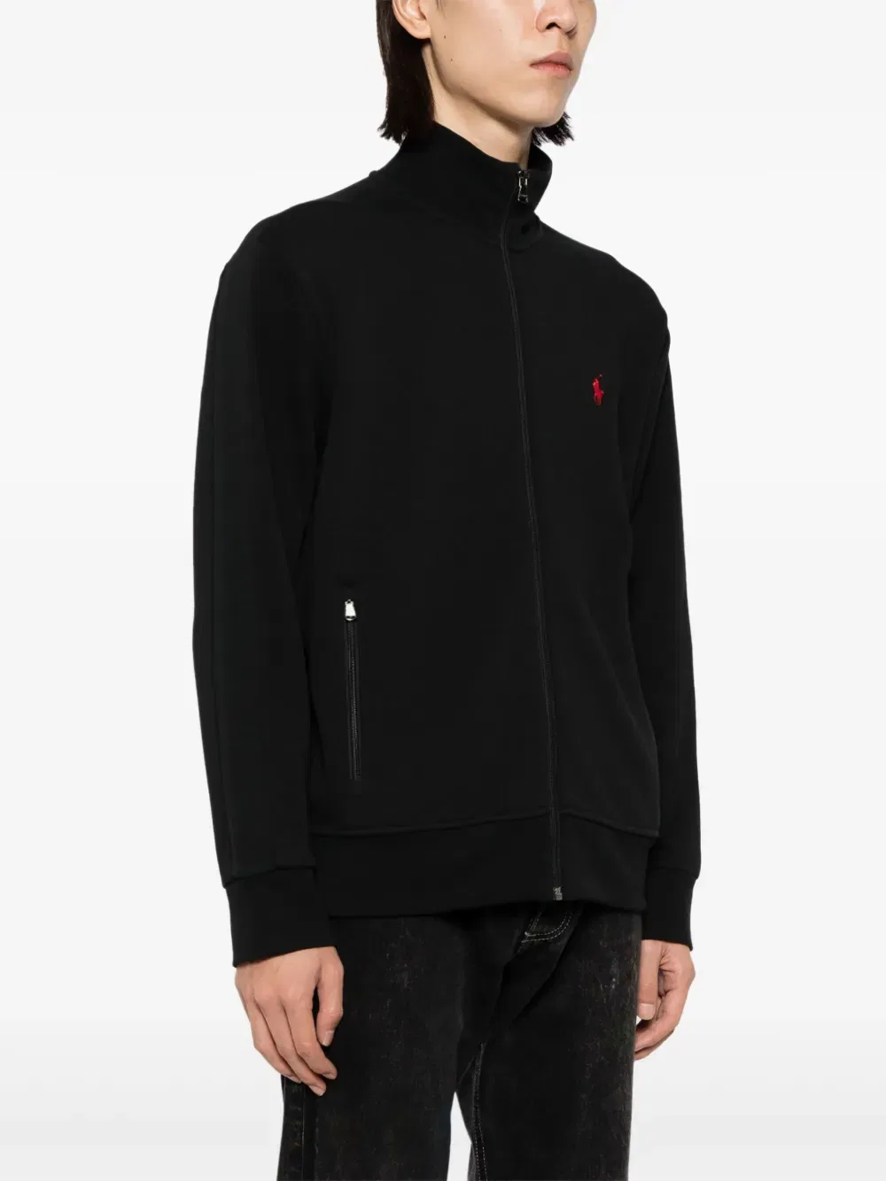 Спортивная куртка двойной вязки Polo Ralph Lauren, черный — фото 3
