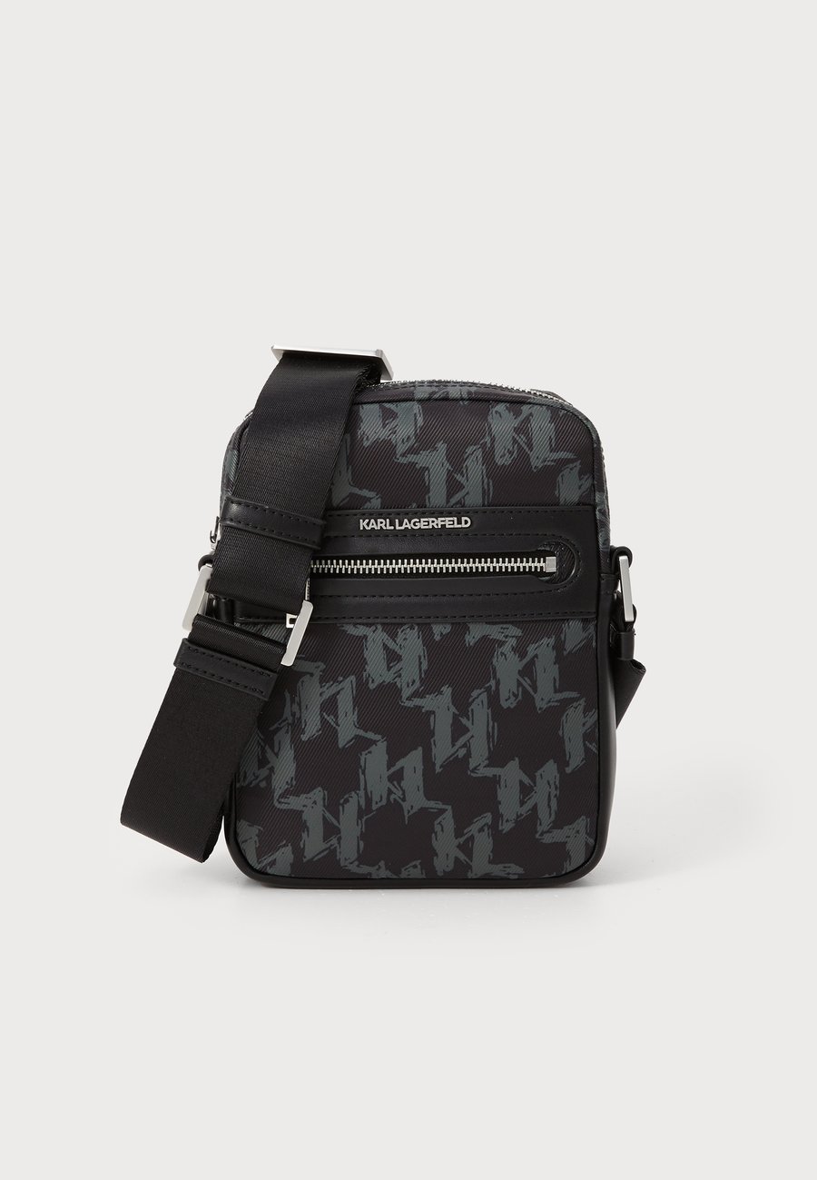 

Сумка кросс-боди KARL LAGERFELD MONOGRAM GRAPHIC CROSSBOD, Black/Burnt Olive/Black
