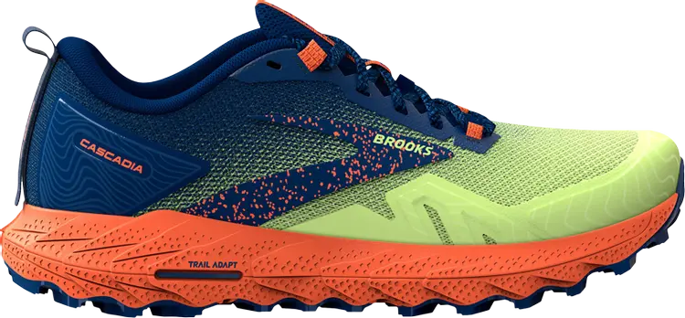 

Кроссовки Cascadia 17 'Sharp Green Navy', зеленый