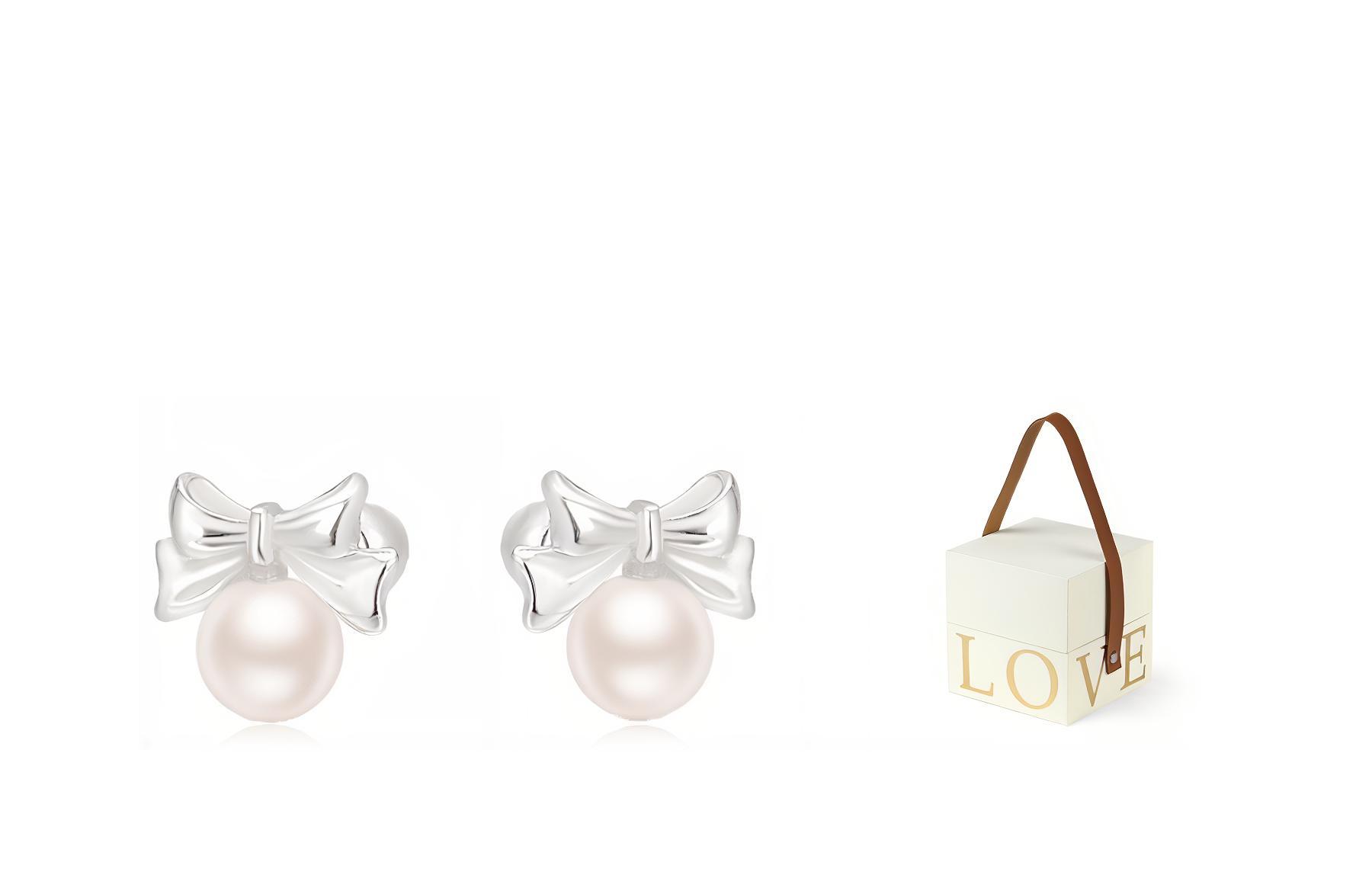 

MISS TOOYA Серьги-гвоздики из стерлингового серебра для женщин