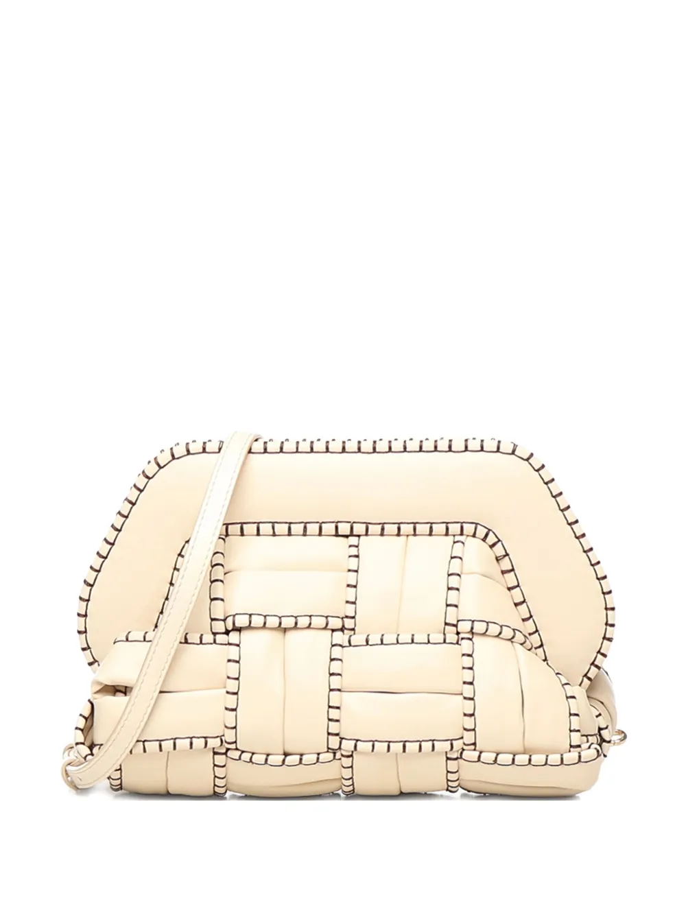 

Сумка через плечо Tia среднего размера со стеганой вставкой Themoirè, нейтральный