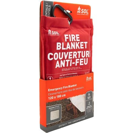 

Аварийное пожарное одеяло S.O.L Survive Outdoors Longer, цвет One Color