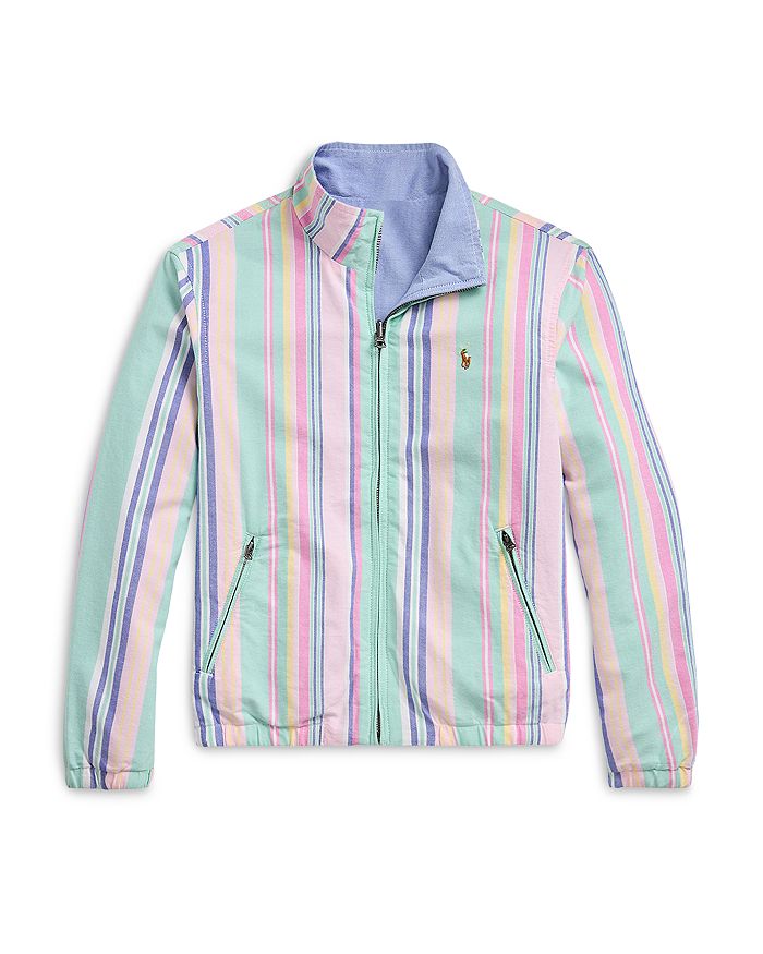 

Двусторонняя куртка из хлопка Оксфорд от Ralph Lauren для мальчиков - Big Kid, мультиколор