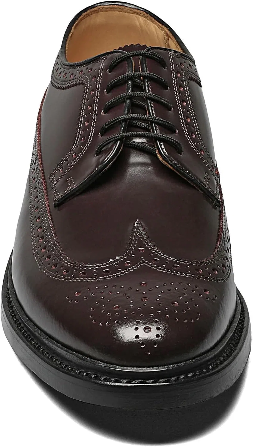 Туфли Pile Pile SHEIM1 7109 - 1978 Home - Kenmoor Mens Wingtip Oxford Florsheim, 2-Burgundy — фото 4