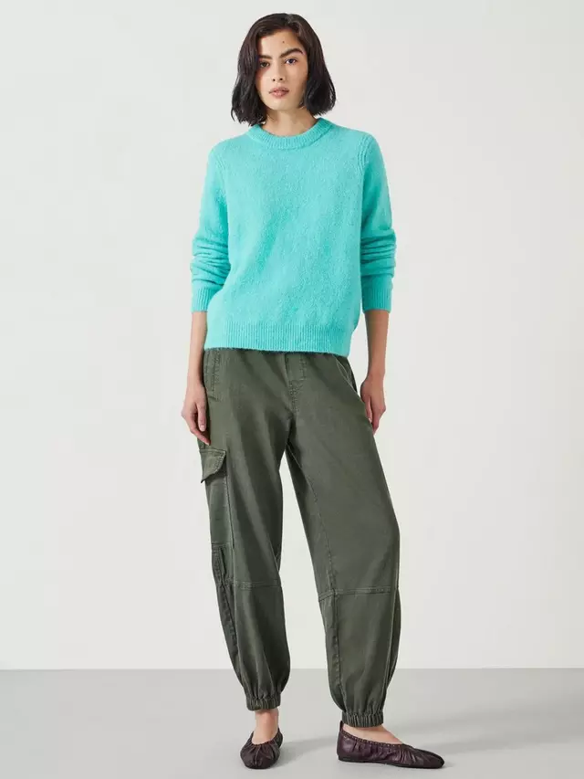 

Брюки HUSH Ava Washed Cargo, цвет ivy/green