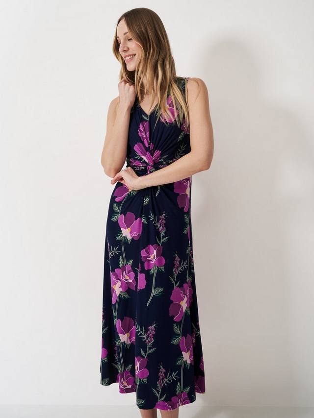 

Платье-джерси с цветочным кружевным узором из вискозы LENZING ECOVERO Crew Clothing