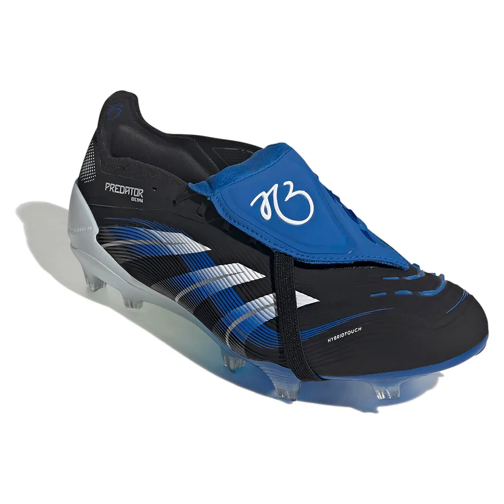 Футбольные бутсы adidas Predator Elite JB Fold-Over Tongue FG, черный — фото 4