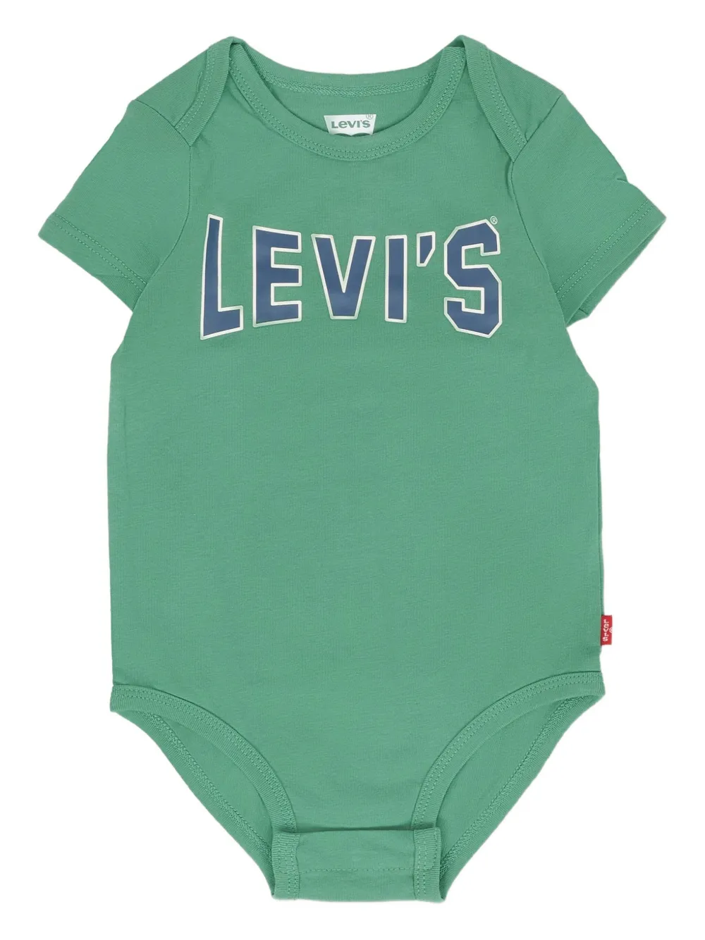 Комплект из трех брюк с логотипом Levi'S Kids, зеленый — фото 3