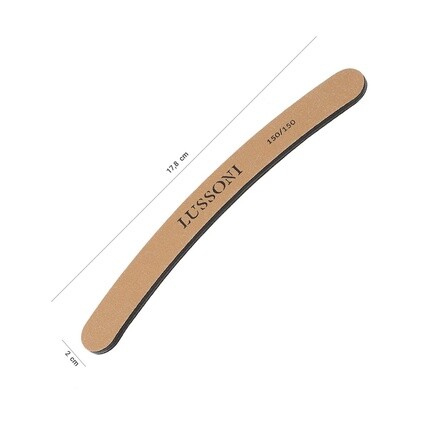 T4B Lussoni Premium изогнутые пилочки для ногтей, зернистость 150/150, упаковка из 50 шт., Tb Tools For Beauty — фото 2