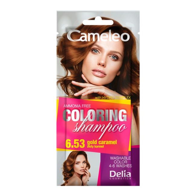 

Шампунь для окрашивания волос Cameleo, цвет 6,53 gold caramel, 40 мл