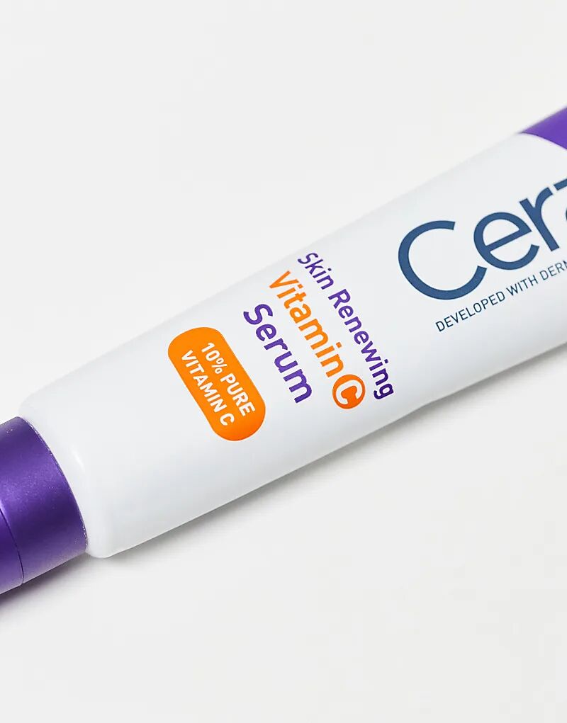 Сыворотка CeraVe — Skin Renewing % с чистым витамином С и керамидами для более яркой и гладкой кожи, 30 мл — фото 4