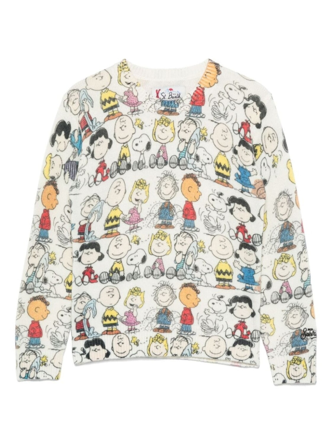 

MC2 Saint Barth Kids свитер Douglas из коллаборации с PEANUTS, мультиколор