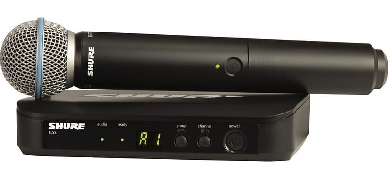 

Микрофон Shure BLX24/B58 J11 Handheld Wireless Vocal System w/ Beta 58A (J11: 596-616 MHz)