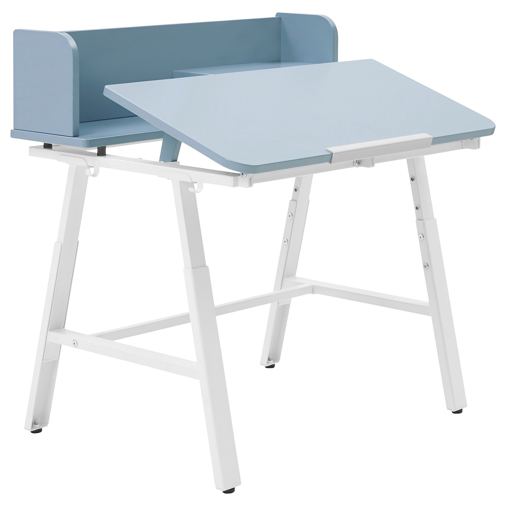 

Детский стол PIPLARKA IKEA, 80x63 см, сине-белый