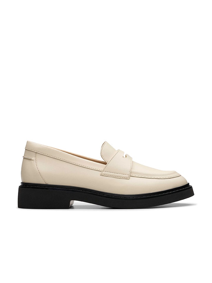 Мокасины Clarks, кремовый