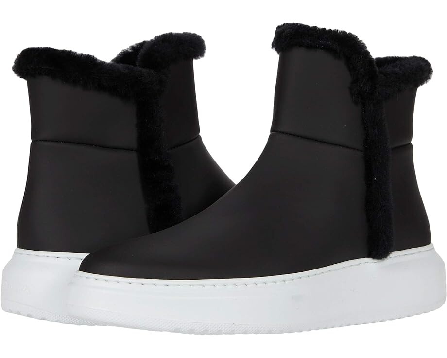 

Кроссовки Aquatalia Larisa, цвет Black/Black Matte Leather/Shearling