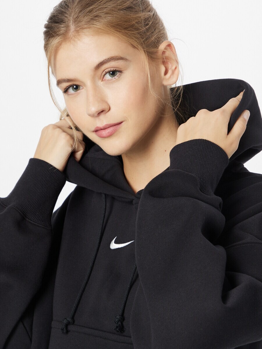 Толстовка Nike Sportswear PHOENIX FLEECE, черный — фото 3