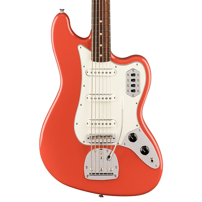 

Басс гитара Fender Vintera II 60s Bass VI Six String Bass - Rosewood Fingerboard - Fiesta Red