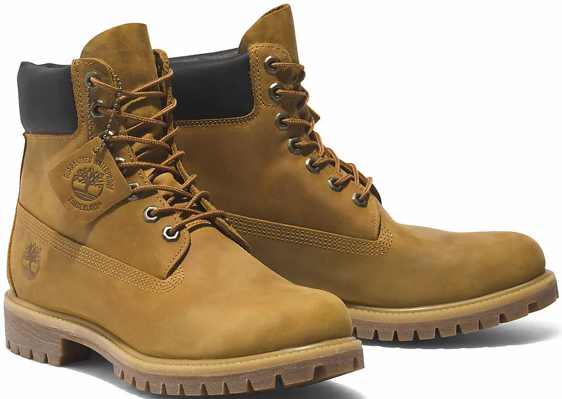 

Ботинки Timberland на шнуровке "6in Premium Boot", цвет Wheat