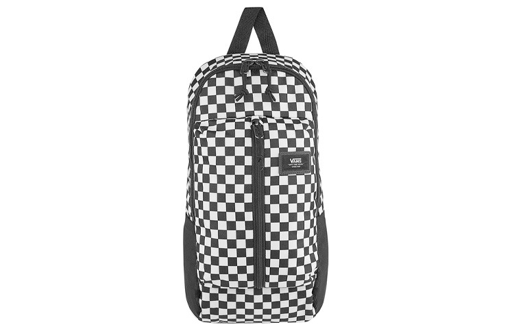 

Vans Холщовый рюкзак унисекс черно-белый, Black White