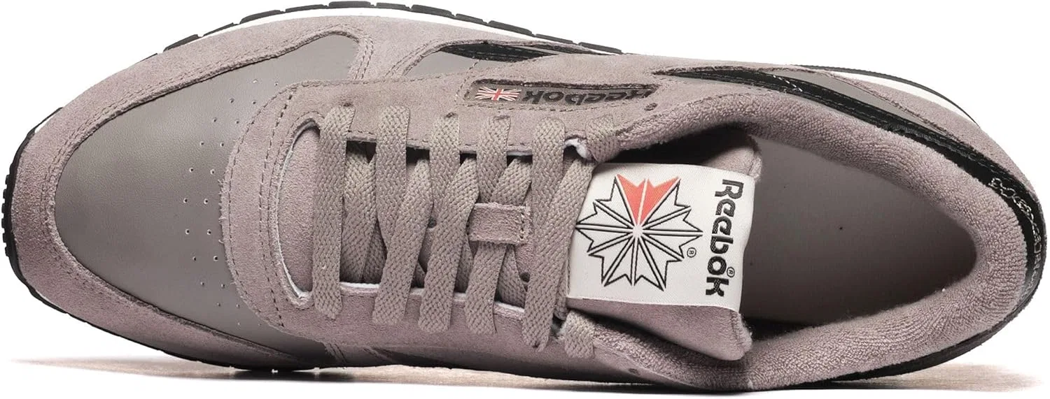 Кроссовки мужские Reebok, цвет Gritty Grey Washed Black Energy Red — фото 4