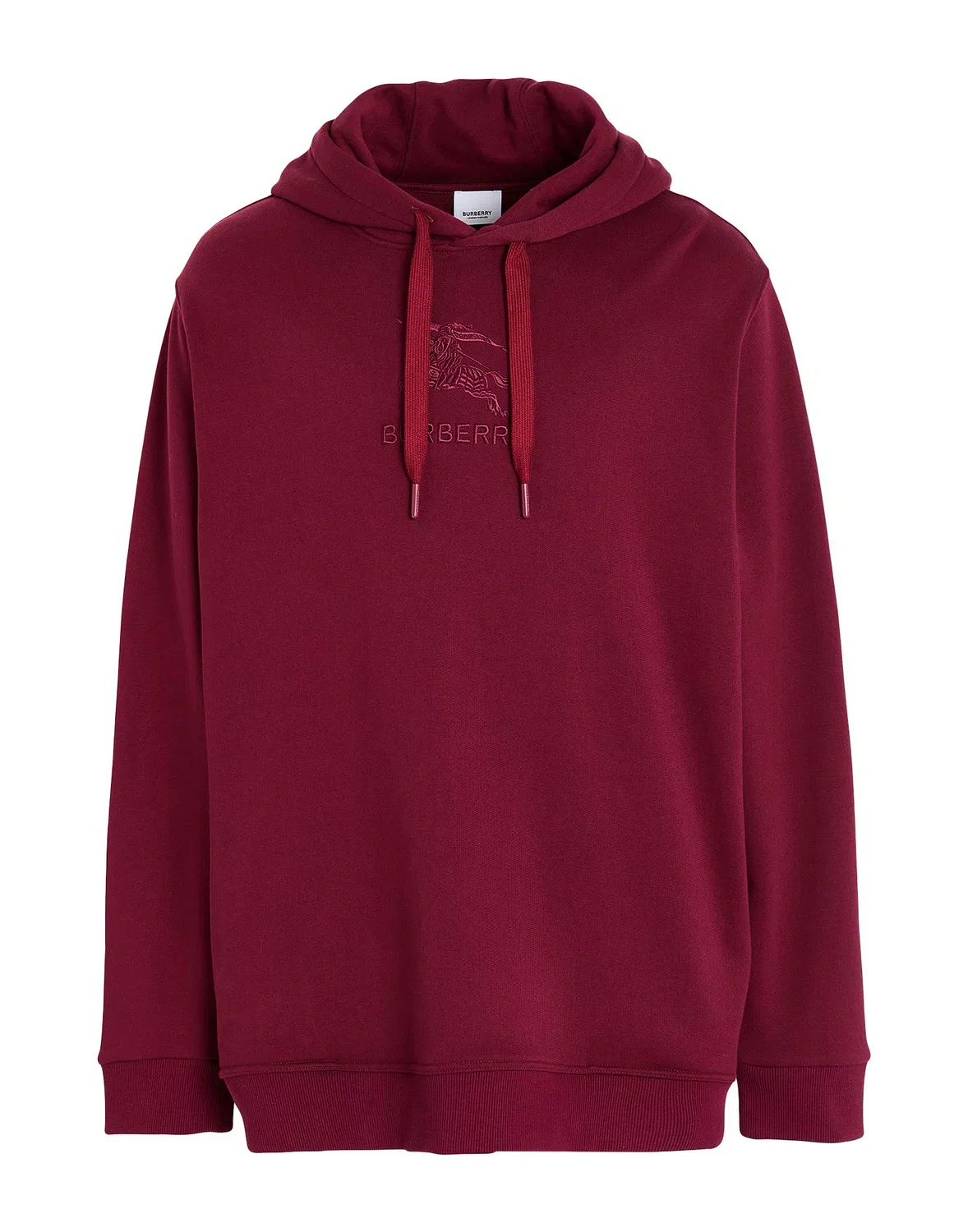 Свитшот с капюшоном Burgundy BURBERRY