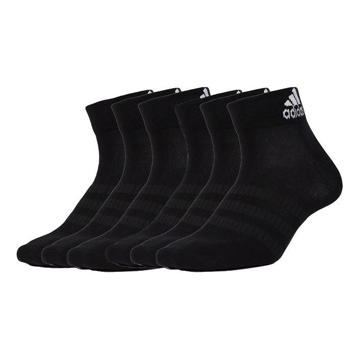 

Носки adidas Unisex LIGHT ANK Basketball Socks Combination Pack Black, черный
