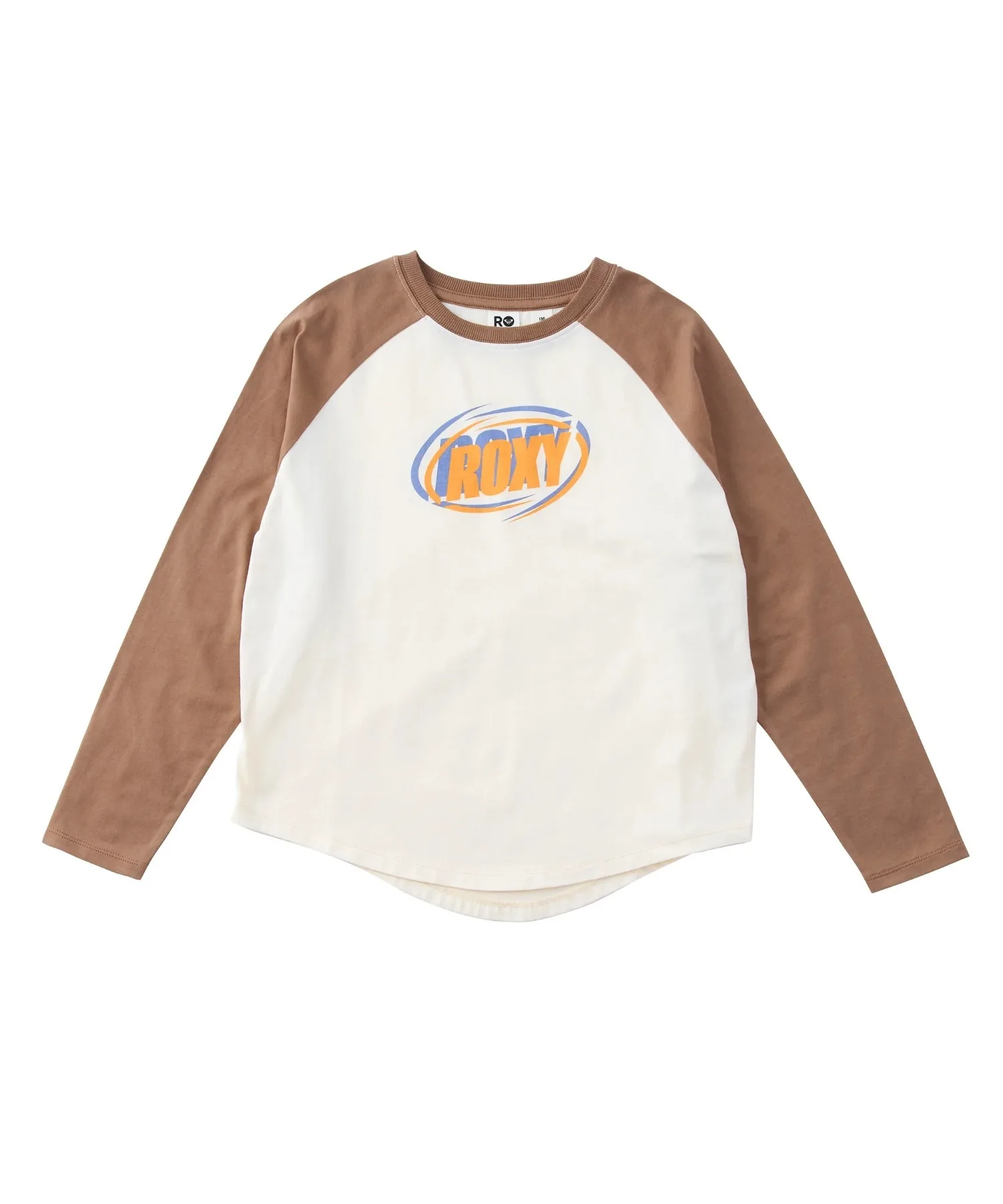 Детская футболка с длинным рукавом Roxy MINI ROXY HEART WAVE коричневая