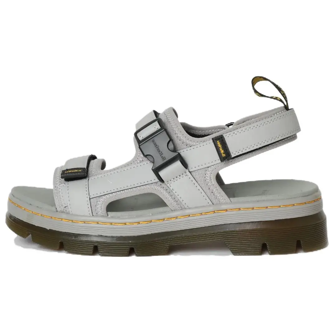 Пляжные сандалии мужские серые Dr.Martens