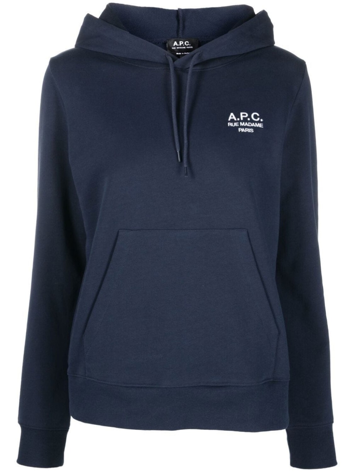 

A.P.C. худи Manuela с кулиской, синий