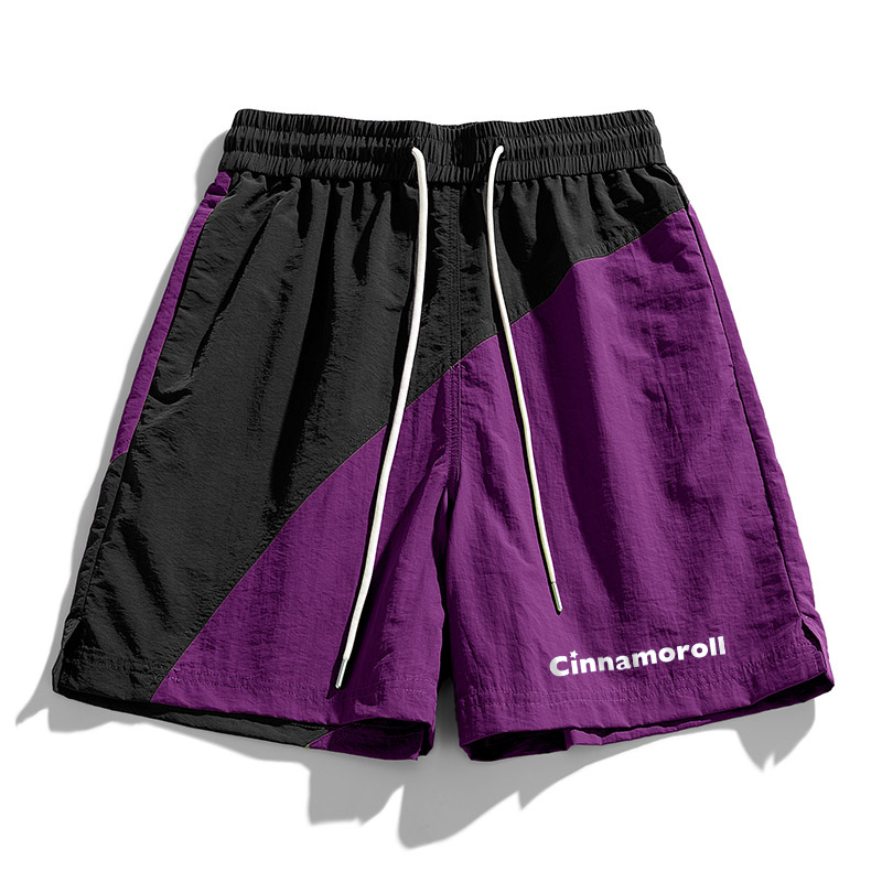 

Шорты повседневные Unisex CINNAMOROLL Yugui Dog Sanrio, светло-черный