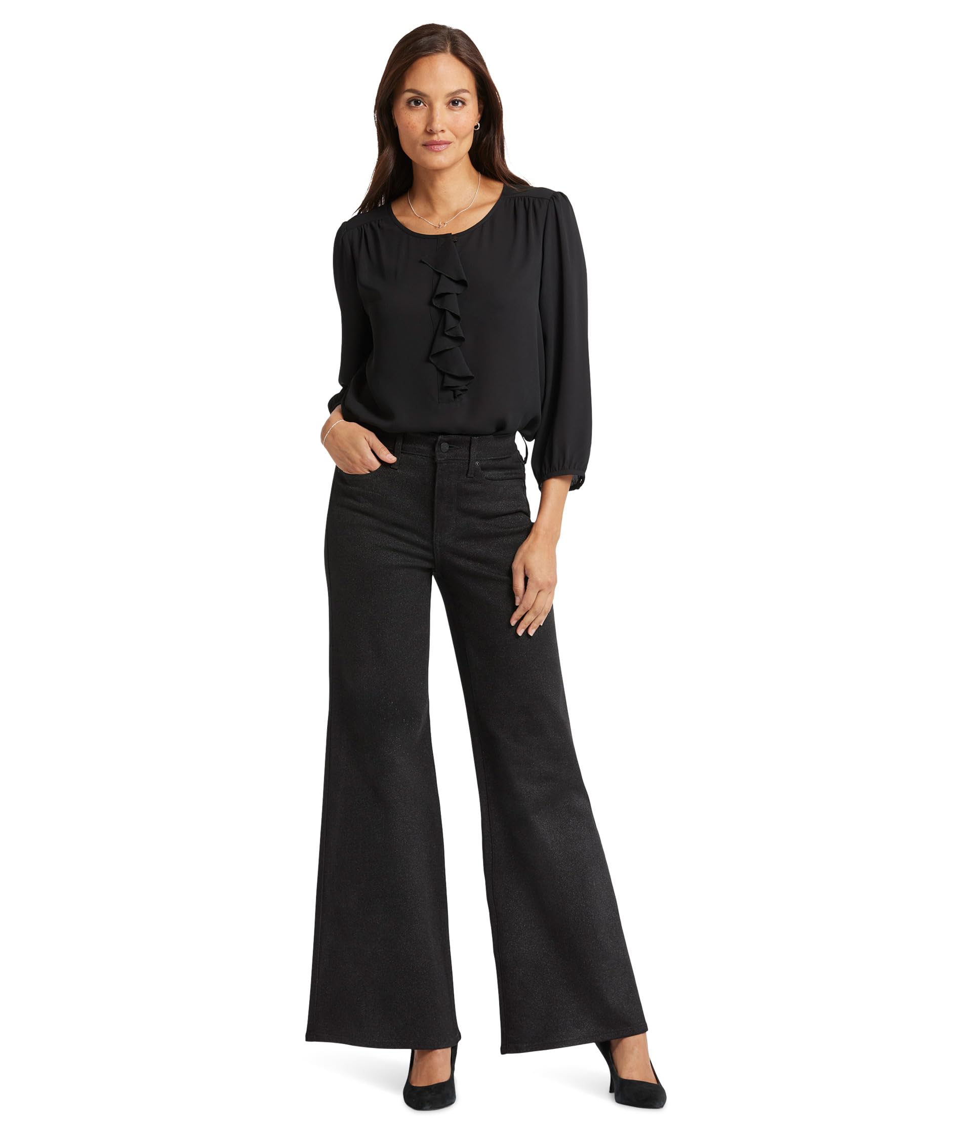 

Джинсы NYDJ Mia Palazzo in Eternity, цвет Glamorous