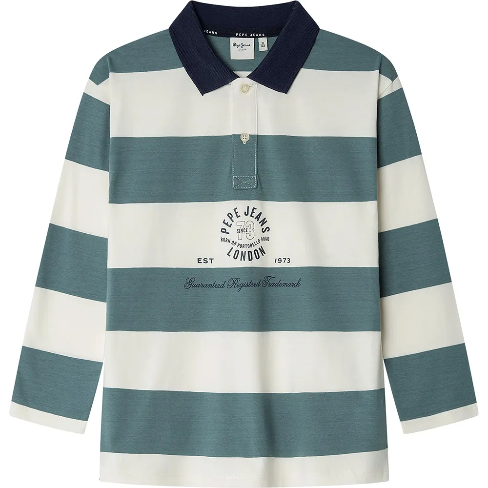 

Поло с длинным рукавом Pepe Jeans Hedwing, зеленый