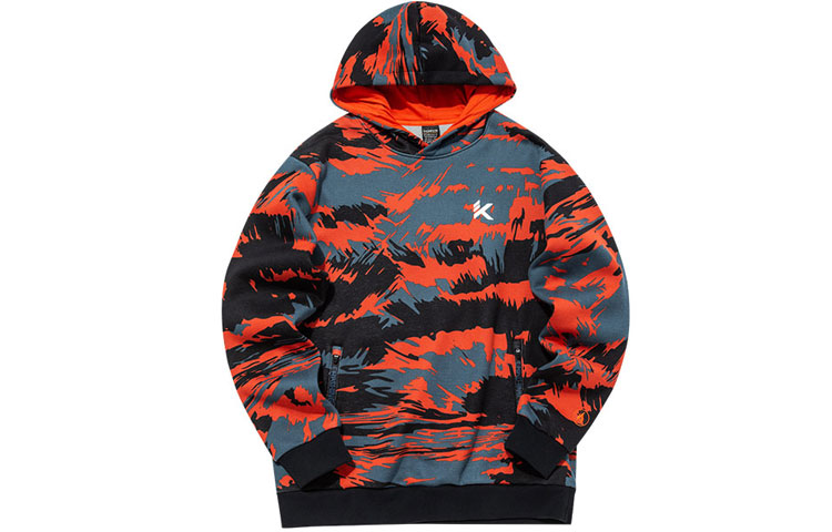 

ANTA Толстовка с капюшоном Dome Gray из баскетбольной коллекции, мужская, утепленная, классический крой