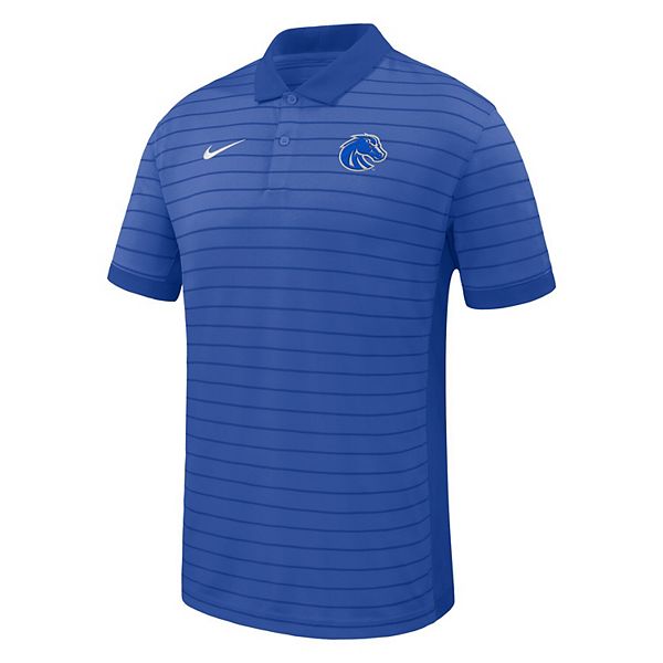 Мужская футболка-поло Boise State Broncos 2025 раннего сезона Coaches Sideline Victory Stripe Performance Nike — фото 2