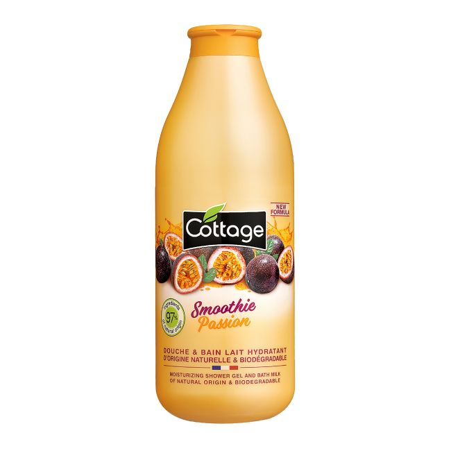 

Гель для душа и молочко для ванны Smoothie Passion Cottage, 750 мл