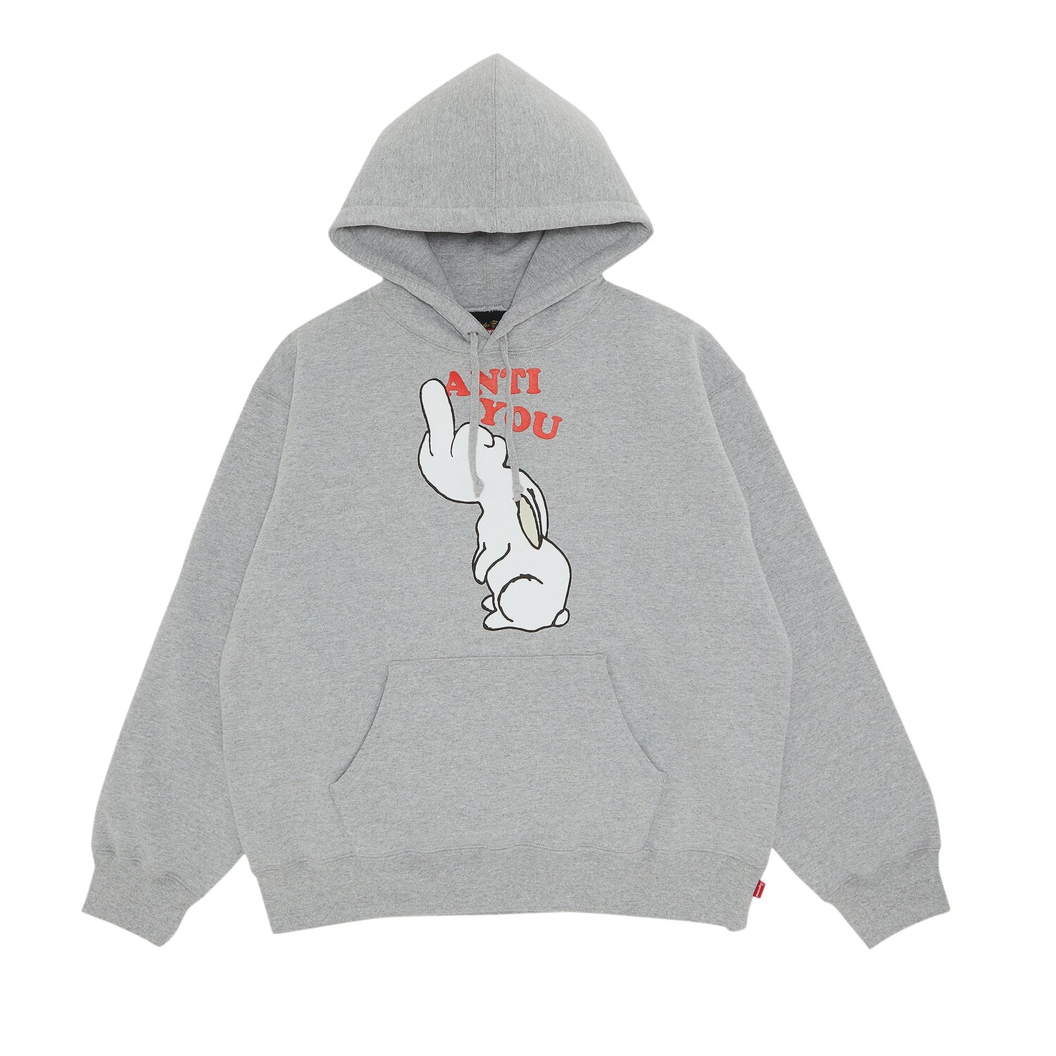 

Толстовка с капюшоном Supreme x UNDERCOVER Anti You, Heather Grey