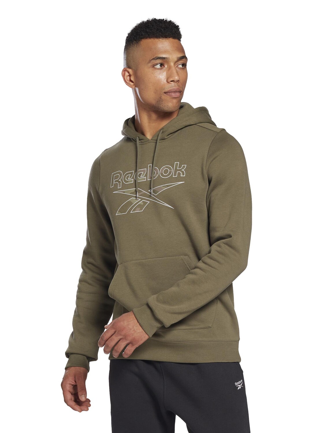 

Толстовка Reebok Identity Big Logo, зеленый