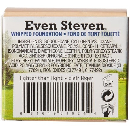 TheBalm Even Steven Whipped Foundation, ультрапигментированная формула, оттенок Light — фото 3