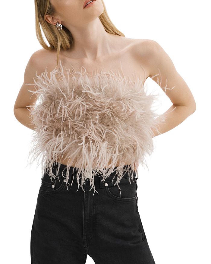 

Топ-бюстье Zaina Feather LAMARQUE, розовый