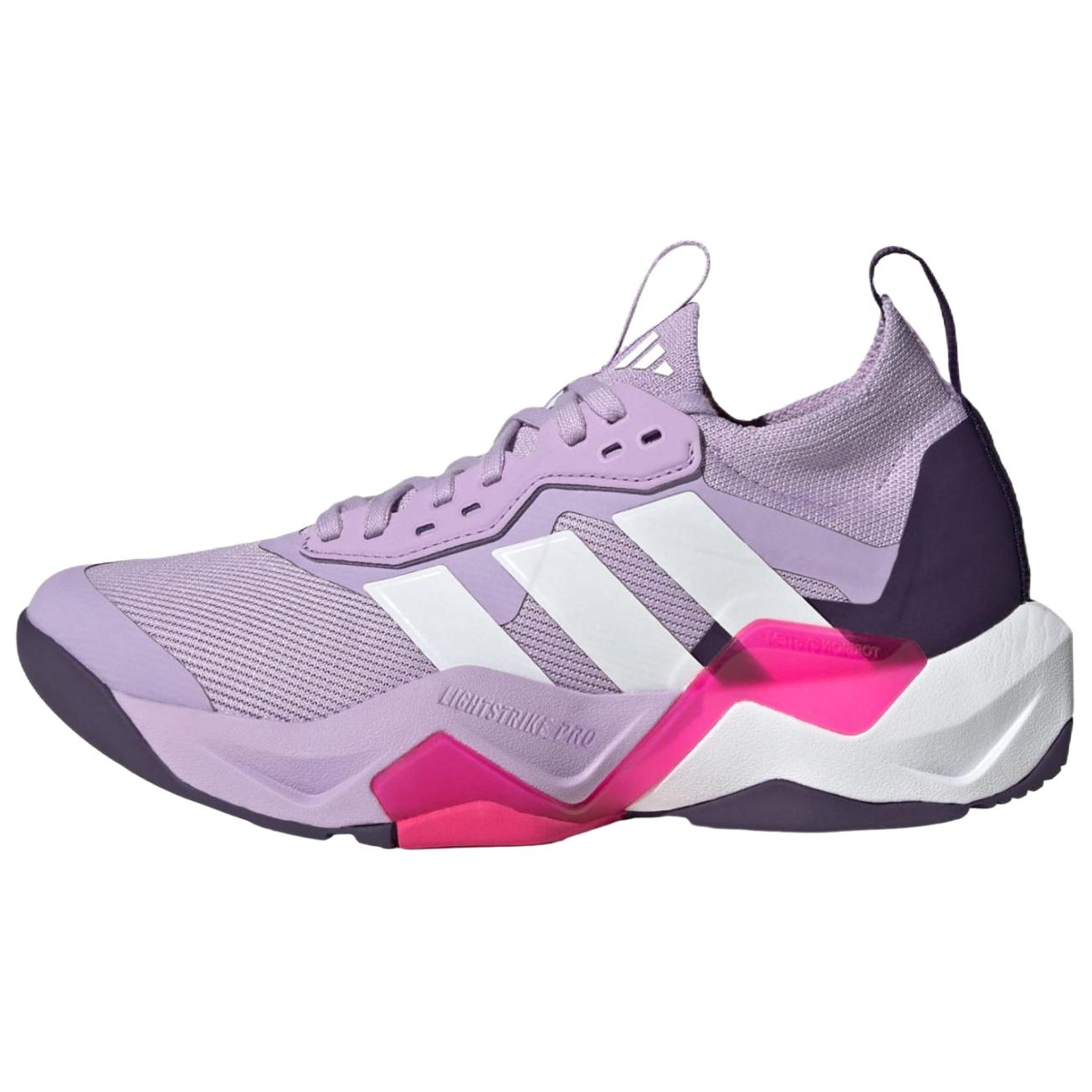 

Adidas Rapidmove Adv 2 дышащие поддерживающие кроссовки для тренировок women's pink plum purple