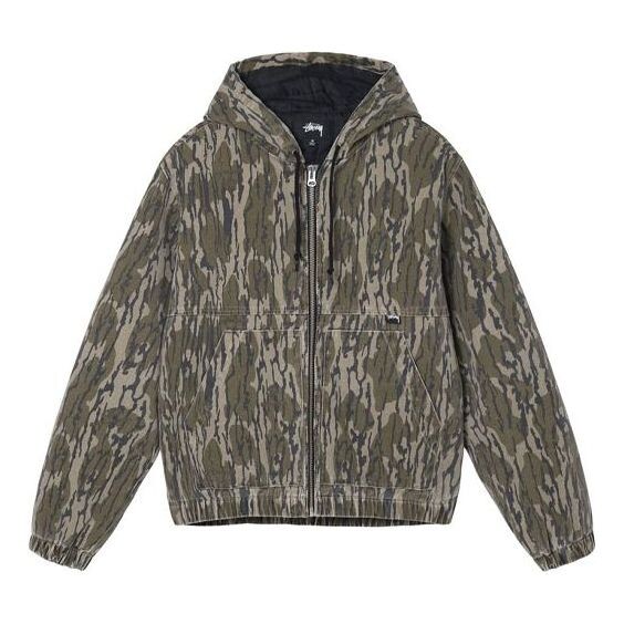 

Куртка Stussy Mossy Oak Insulated Work Jacket, цвет tan