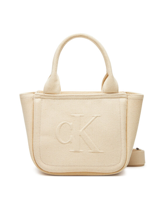 

Сумочка Summer Canvas Mini Tote LV04K3160G Calvin Klein Jeans, бежевый