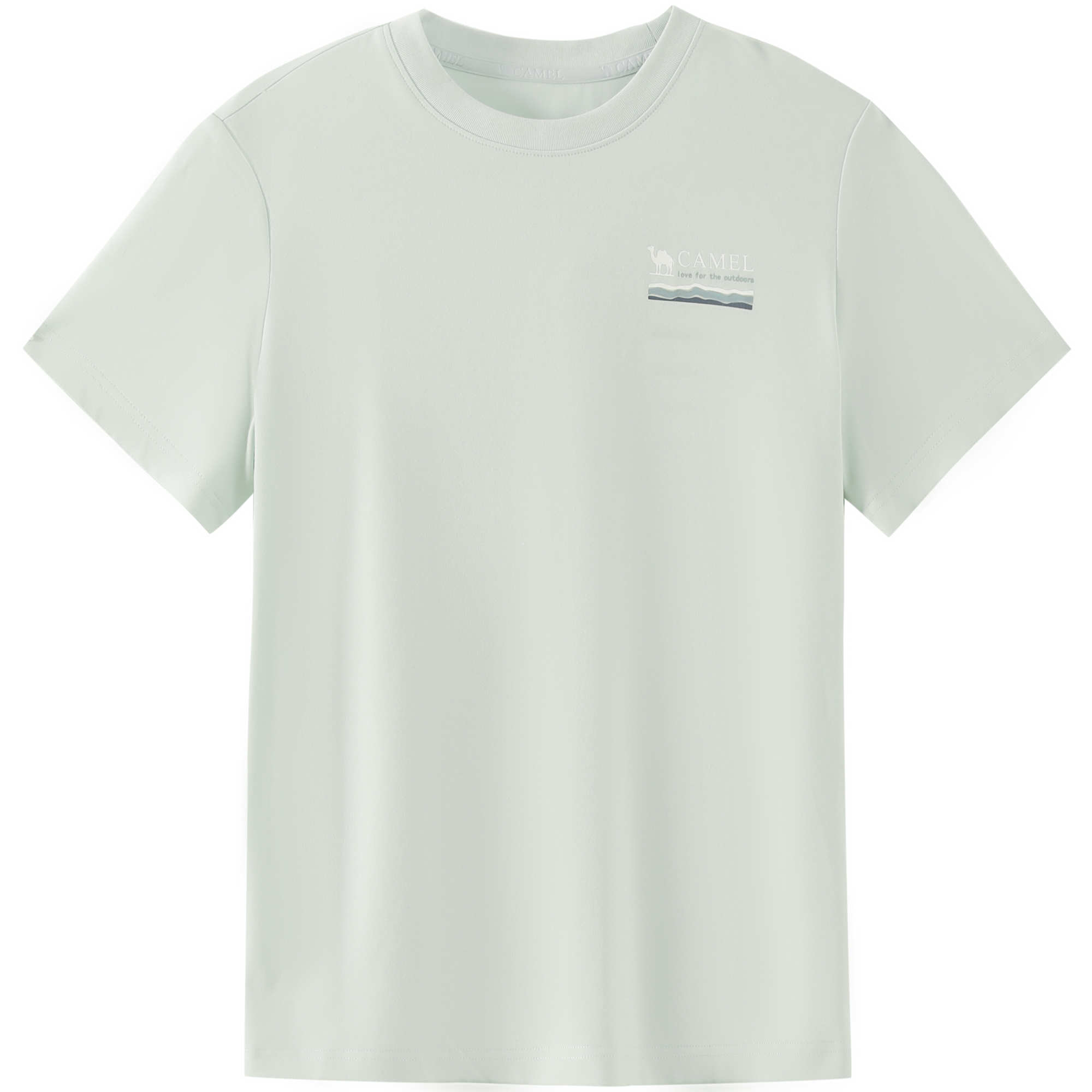 

Футболка Urban Function Series Quick Dry с круглым вырезом, тонкая прямая посадка CAMEL, sprout зеленый